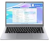 Jumper Ordenador Portátil 14' HD, Intel UHD Graphics 600, Windows 11 Laptop con 64 bit, 12GB...
