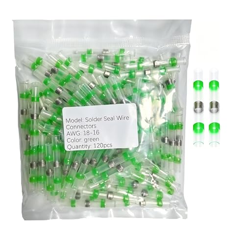 Conectores de alambre de sellado impermeables de autosoldadura para cables gruesos 18-16 AWG