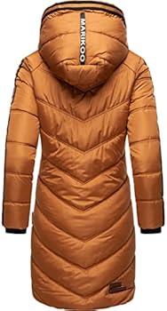 Marikoo Armasa Winterjas, gewatteerde jas voor dames, XS