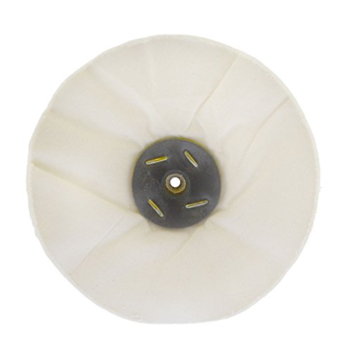 G Loose Unstitched Floppy Final Polishing Mop 8" x 2" 4 Section 3rd Stage