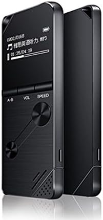 Mini Metal 8GB Audio Player Variable Speed Play MP3 Music Player with Speaker FM Radio One-Key A-B Repeat for Kids Students