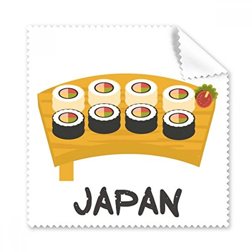 Chiffon lunettes sushi japonais pour l'entretien des écrans au bureau et voyage