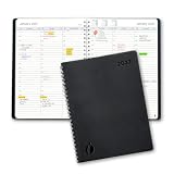 Inamio 2027 Appointment Book – Hourly Planner Weekly and Monthly, 6.5 x 8.5