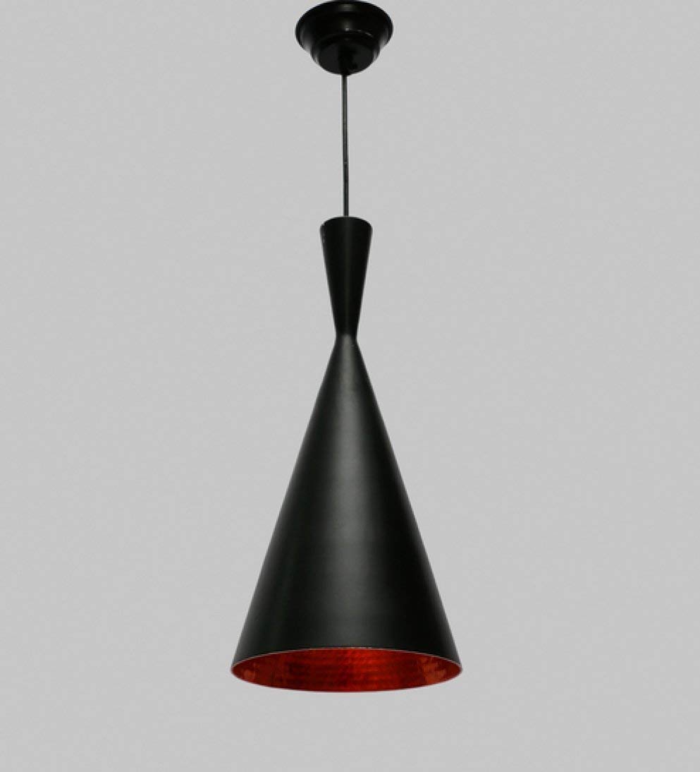 Vrct Cone Design Antique Black Hanging Light (Bulb not Included)