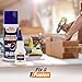 FIX & FUSION Ca Super Glue (1.77 Oz) with Activator Spray (6.76 Fl Oz) Set, Fast Adhesive/Cyanoacrylate Glue & Instant Activator for Woodworking, Plastic, Rubber, Granite, DIY & Industrial, (1 Pack)