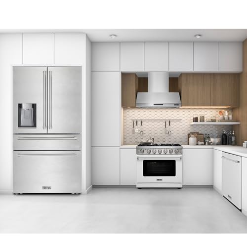 KOSTCH 21.6 Cu.Ft French Door Refrigerator with Ice/Water Dispenser, Stainless Steel, Energy Star Certified on Fridge.com