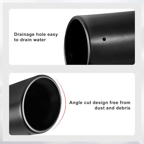 Mupera 1.5"-2" Exhaust Tip Adjustable, 1.5" -2" Inlet, 3.5" Outlet, 6" Long by mupera - Used condition - Image 4