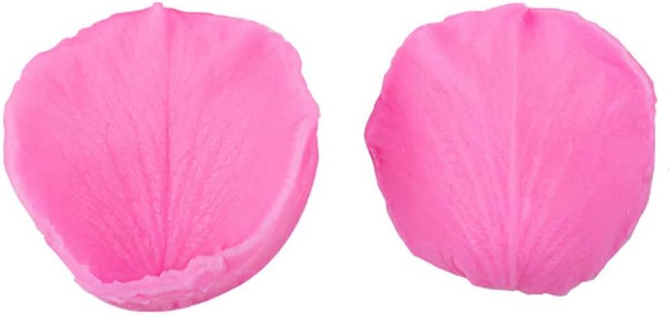 Double sided pattern rose petals sugar flower silicone mould cake decoration (large)