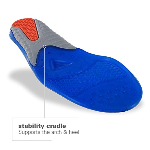 Spenco Gel Comfort Shoe Insole With Cushioning And Support, Women's 11-12.5/ Men's 10-11.5 #TOP1