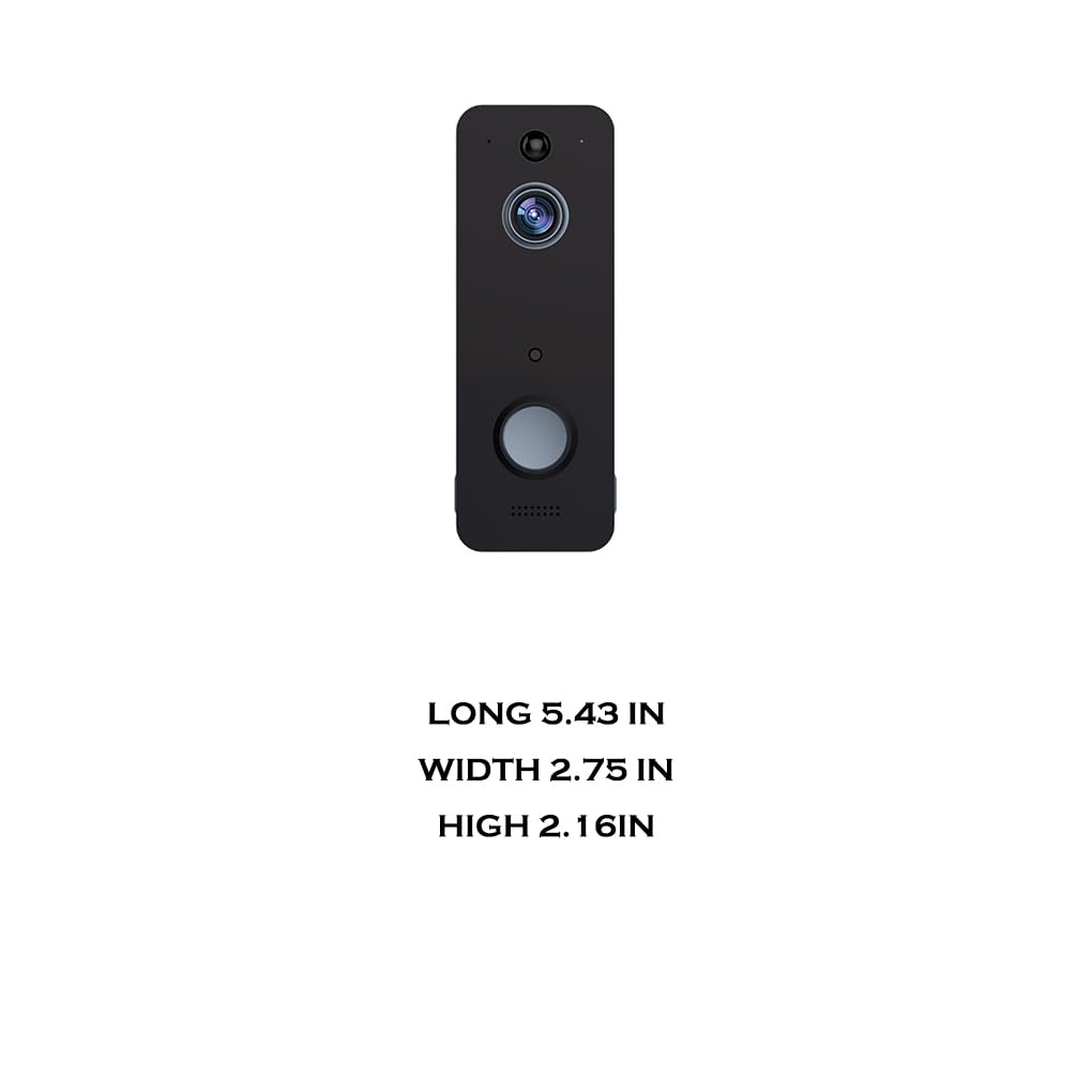 WiFi Smart Door Bell Infrared Night View Wireless Doorbell Alarm