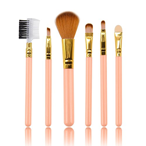 Luismia Makeup Brushes Premium Synthetic Foundation Powder - Makeup Brush Set Cosmetics Blending Blush Eyeliner Face Powder Brush Makeup Brush Kit (Random Color)