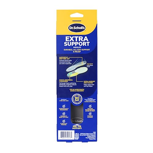 Scholl Solette Scarpe da Donna Extra Supporto, Progettate per Donne Alte, Robuste o con la Pianta Larga, Sostengono l'Arco Plantare e Ridistribuiscono la Pressione, Ritagliabili, Taglia 38-43,5 - 9