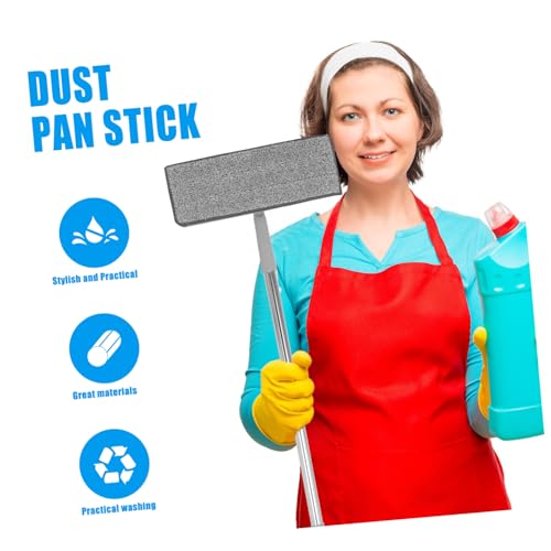HOMOCONO Flacher Wischmopp mit Eimer Set für und Trockene Waschbare Mikrofaser Pads für Böden Wände und Fensterreinigung – Bild 4