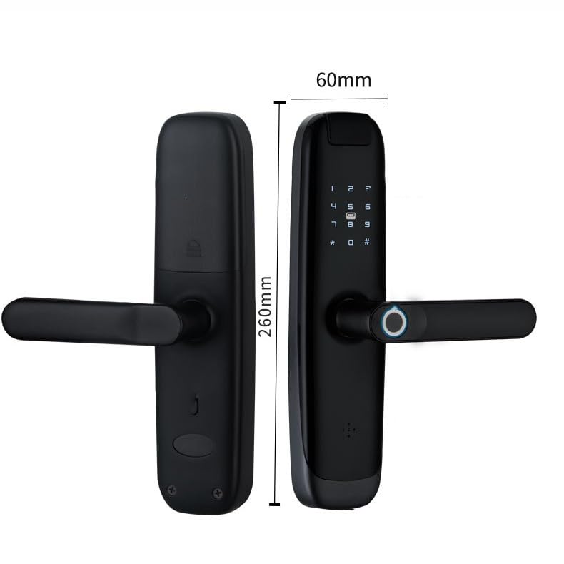 Serrure connectée empreinte digitale et code pour entrée sans clé - 5