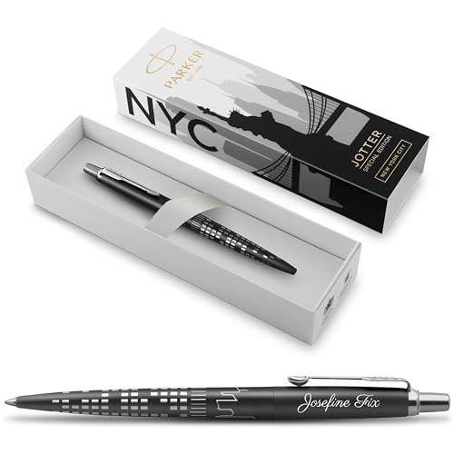 Stylo Parker Jotter XL Avec Gravure Personnalisée - Mine Bleue - Boîte Cadeau - Cadeau Anniversaire/Diplôme