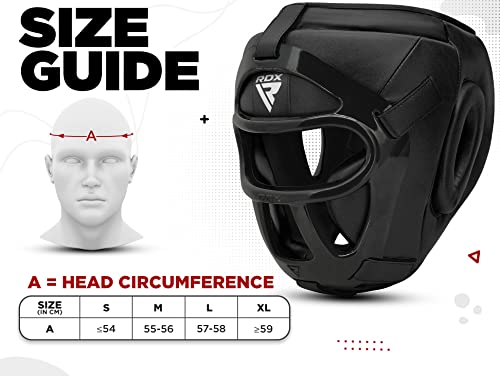 Rdx Boxing Headgear Mma Muay Thai, Removable Face Grill, Head Gear For Sparring Grappling Martial Arts Kickboxing Taekwondo Karate Bjj Training #TOP4