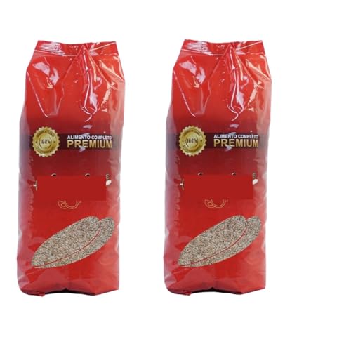 pcmoviles – Pack 2 Bolsas de Alpiste 1 kg (Total 2 kg) – Semilla Natural para Aves de Jaula y Silvestres