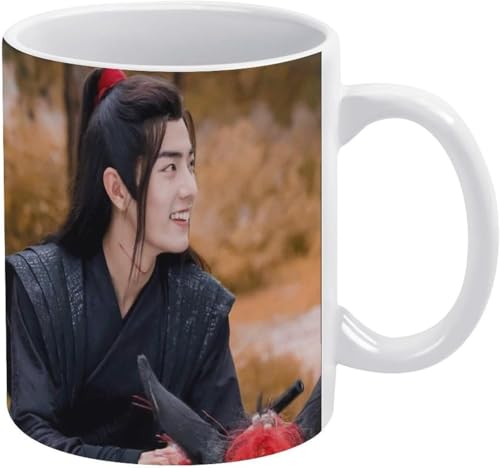 陳情令 マグカップ 陶器製マグカップ コーヒーカップ スターグッズ 周辺機器 良い掃除 丈夫 ファッション かわいい 男性 女性
