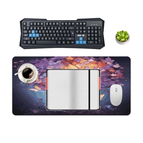 Alfombrilla para mouse grande con diseño colorido y antideslizante miniatura 4