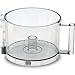 Cuisinart Ciotola di Ricambio per Robot da Cucina Serie DFP-14 Lavoro, PLA, Trasparente