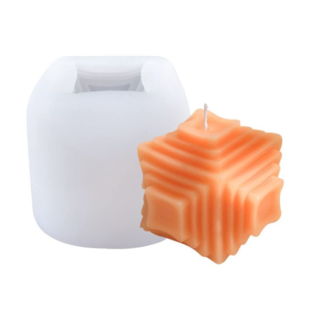 Buxuaaaa B Uxuaaaa 3D Soy Wax Silicone Molds Plaster Candles Uv Epoxy Resin Soap Molds Silicone Cake For Aking Rounds Shapes Large