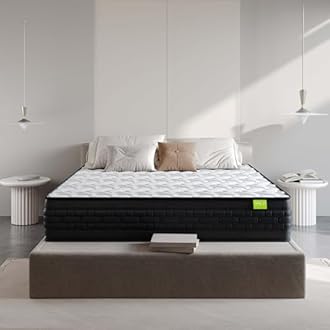 Wakeup India | Riserox Mattress | Luxe Comfort Pocket Spring | 10 Years Warranty | King Size 78x72x10 Inch Mattress | Medium Firm