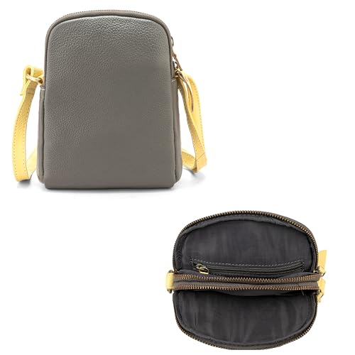 Image of Goatter Genuine Leather Small Sling Cross-Body Bag For Girls And Women's
