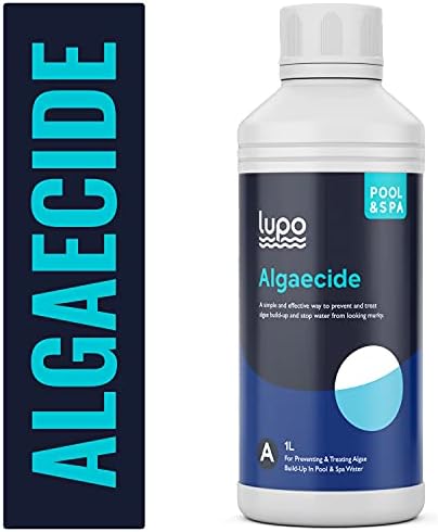 Lupo Algaecide 1L - Algae Remover & Prevention Water Treatment Suitable for all Swimming Pools, Hot Tubs and Spas