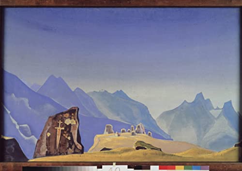 Toile nordique Nicholas Roerich peinture salon et chambre moderne
