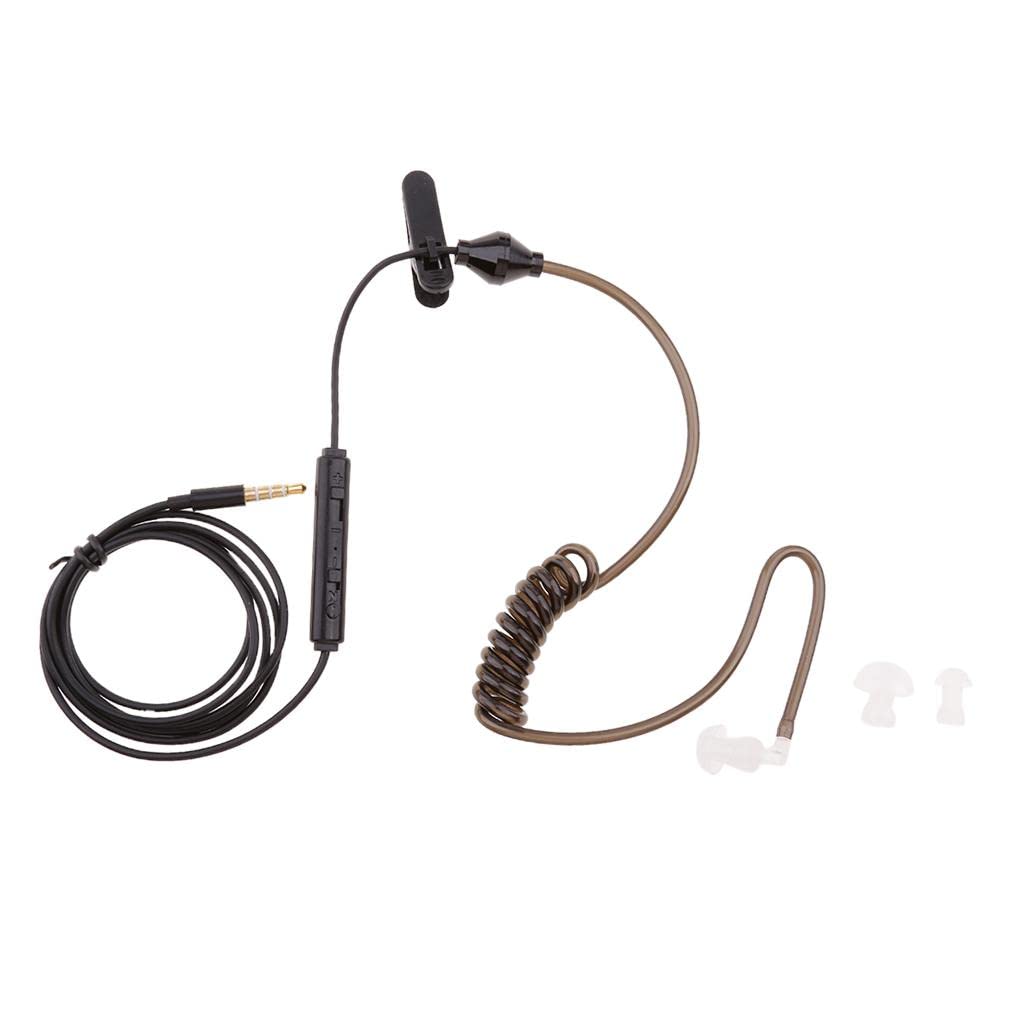 THE STYLE SUTRA 3.5mm Plug Earphone Single Covert Headset Acoustic Tube Earpiece & Microphone Compatible with Radio Devices | 1 Piece earpiece,1 Piece Instruction,-image-30