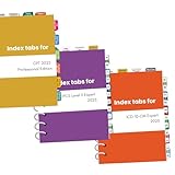 2025 Medical Coding Book Tabs Bundle, Index Tabs Set for CPT 2025, ICD-10-CM 2025 and HCPCS Level II Expert 2025