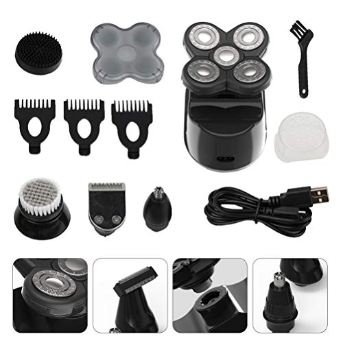 Lurrose 1 Conjunto Multifuncional para Homens Usb Barbeador PrÃ¡tico Barbeador ElÃ©trico Barbeador R