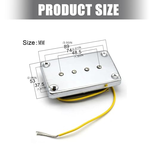 Micro basse 4 cordes magnétique pour remplacer un micro faible - 2