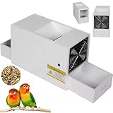 Frantumatore Di Gusci Soffiati Per Alimenti Per Uccelli, Macchina Elettrica Per Gusci Di Cereali Soffiati, Macchina Pulitrice Per Semi Di Uccelli Con Ventilatore A Velocità Regolabile