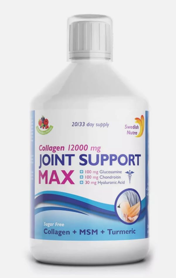 Collagen 12000mg Joint Support Max S.NutraSupplements Berry Flavoured, 500ml