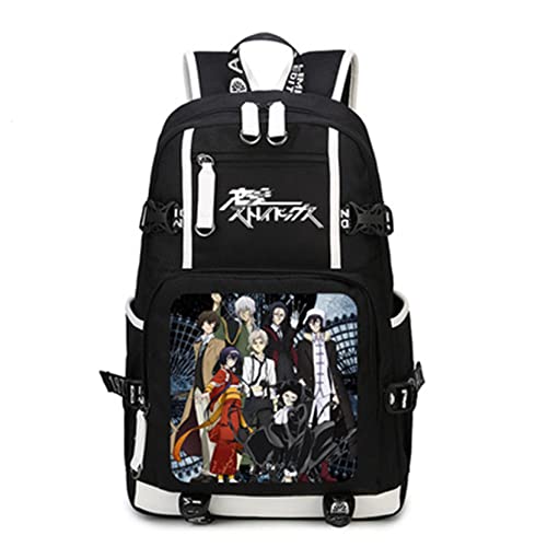 Anime Bungo Stray Dogs Backpack Student Bag Daypack Shoulder Bag Book Bagpack School Bag N7