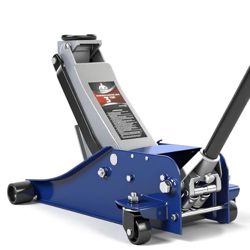 Jack Boss 3 Ton Floor Jack, Hydraulic Car Jack, Low Profile with...