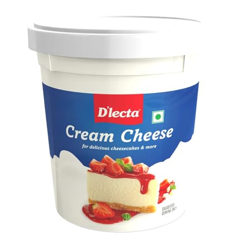 Image of D'lecta Cream Cheese 1 Kg - For Delicious Cheesecake