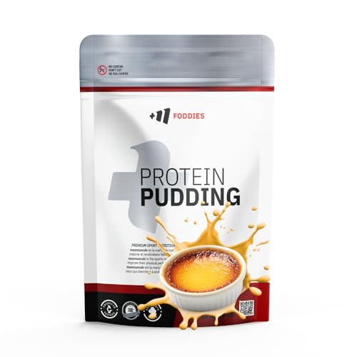 MM Supplements - Pudding Proteico 1Kg - Postre rico en proteína (28g por toma) - 40 tomas - Con Caseína Micelar - Pudin bajo en calorías, grasa y azúcar - Textura Cremosa (Sabor Crema Catalana)