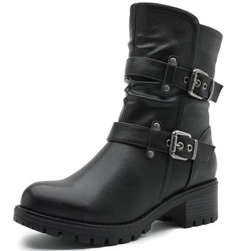 GLOBALWIN Fashion Ankle Boots for Women