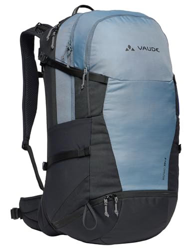 VAUDE Mochila de senderismo Wizard 30 + 4, mochila impermeable para hombre y mujer, cómoda mochila de trekking con sistema de transporte bien pensado y práctica división de compartimentos