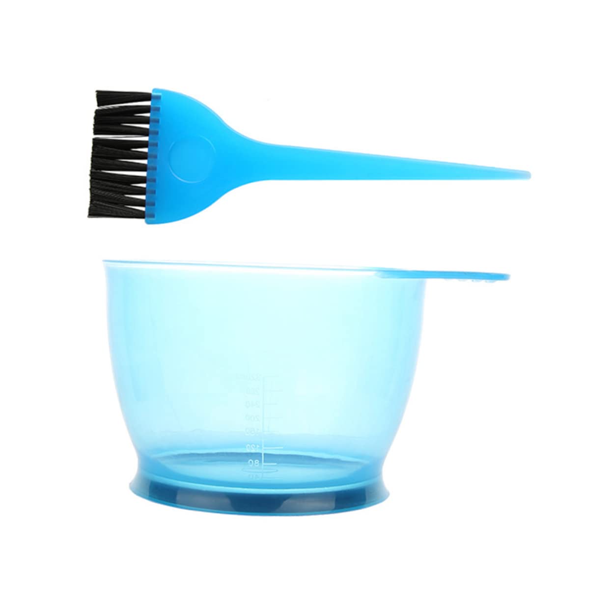 Mikinona Hair Dyeing Kits Professional Hair Coloring Kits Perm Bowl Whisk Earmuffs Brush for Home and Salon