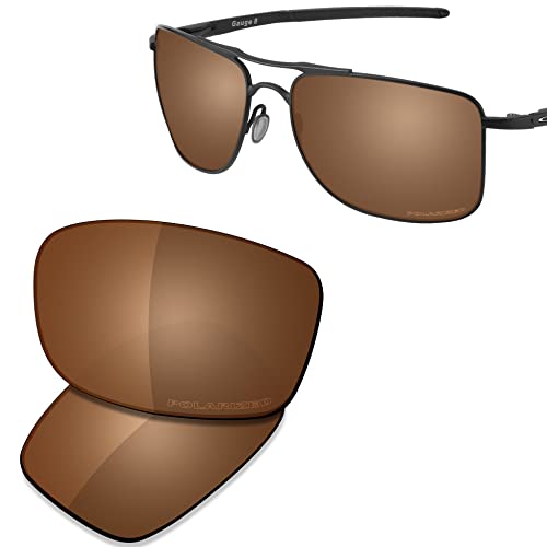 Image of SAUCER Premium Replacement Lenses & Rubber Kits for Oakley Gauge 8 L OO4124 | UV400 Protection, Anti-Scratch, Precise Fit