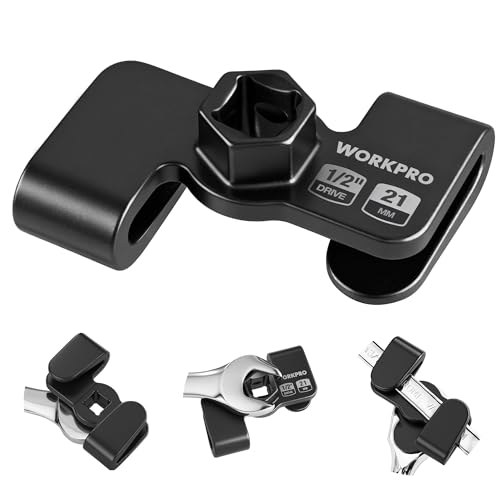 WORKPRO Wrench Extender Tool for 1/2 Inch or 21mm Hex Drive Universal Wrench Extender Adapter to Leverage over Stubborn Nuts & Bolts Ideal for Automotive Repair Break Bars DIY Garages Mechanic