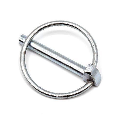 Klappsplinte 4,5mm x 41mm Klappstecker 4,5mm [10 Stück] galvanisch verzinkt HEAVYTOOLu00ae