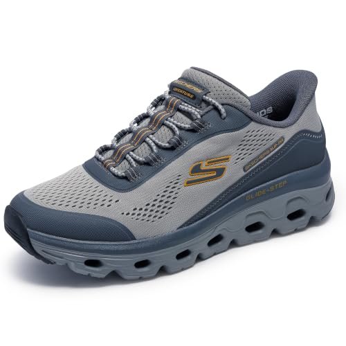 Image of Skechers Men's Glide-Step Sole Slip-in | Hands Free Slip-ins, Glide-Step, Air-Cooled Memory Foam, Machine Washable, Hiking, Trail, Casual, No Tie Fit
