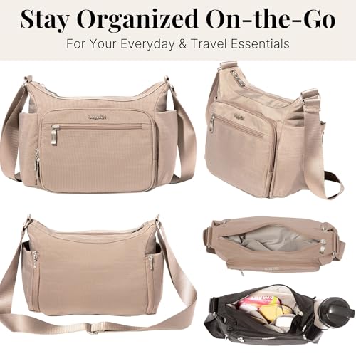 Image of Baggallini womens Crosstown Hobo Crossbody