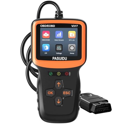 Obd2 Auto Diagnostic, Scanner de Diagnostic Auto Obd2 Bluetooth, Lecteur de Véhicules pour Tous les Véhicules Après 2000, Lecteur de défaut avec toutes les fonctionnalités OBDII