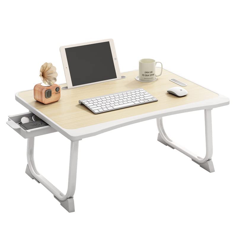 Tarkan Portable Folding Laptop Desk for Bed, Lapdesk with Handle,...