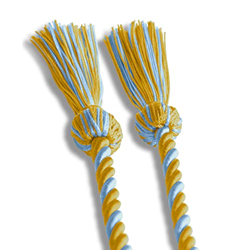 Image of Single Honor Cord Two-Color (Gold /Light Blue)
